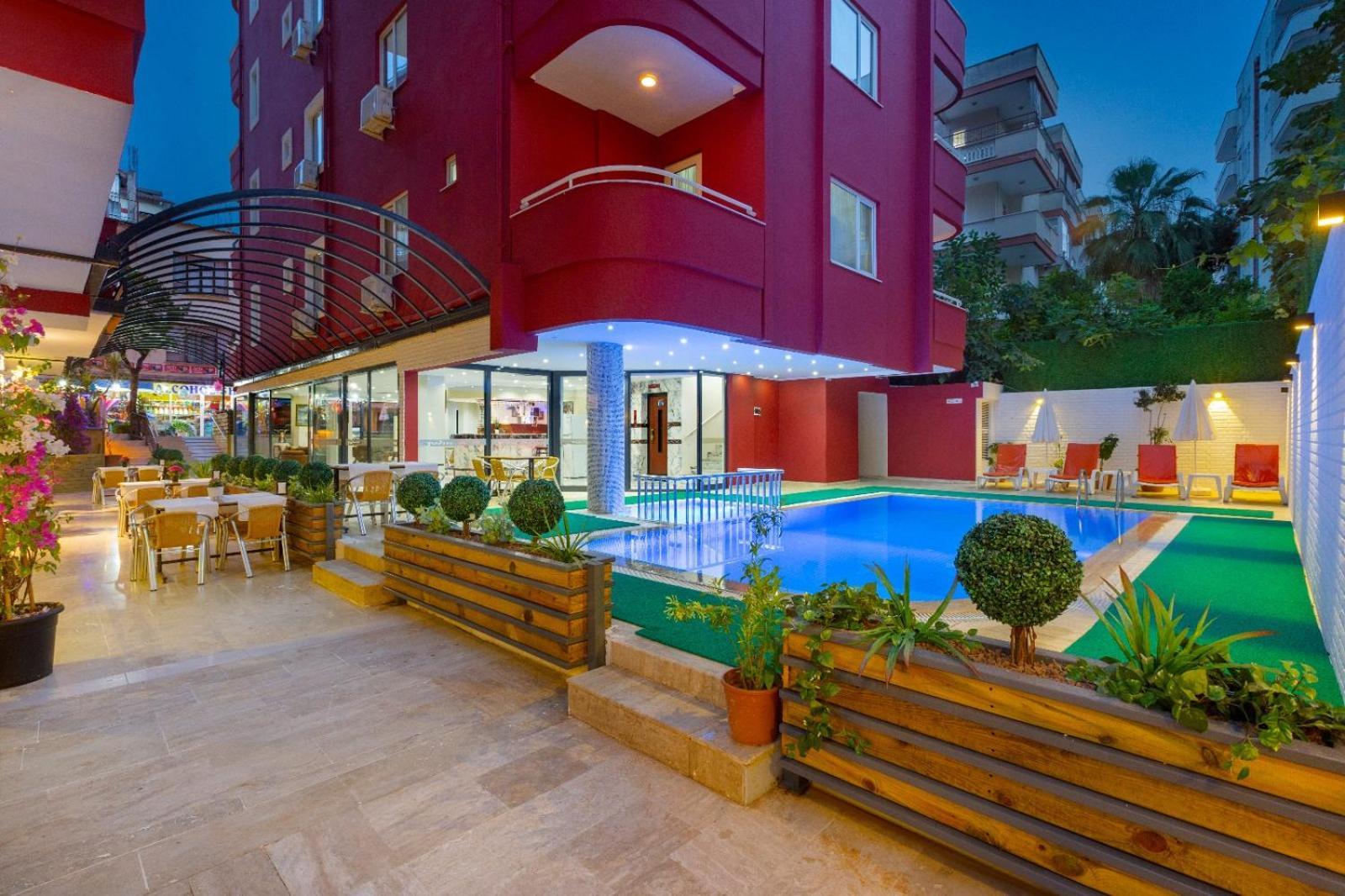 Twin Apart Hotel Alanya Extérieur photo