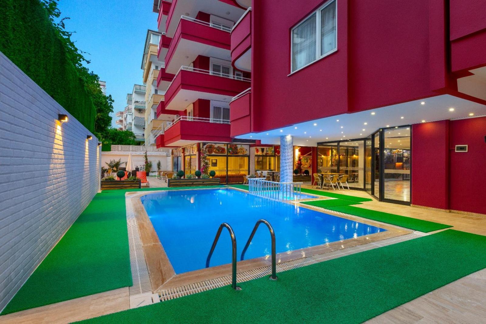 Twin Apart Hotel Alanya Extérieur photo