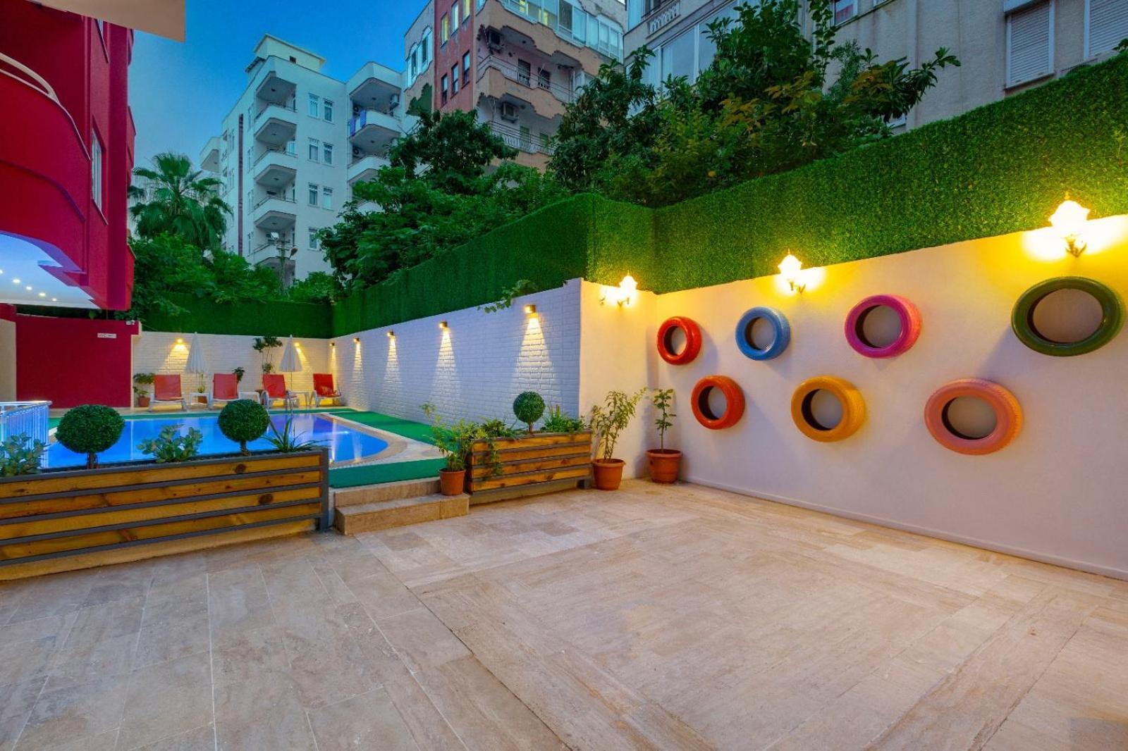 Twin Apart Hotel Alanya Extérieur photo