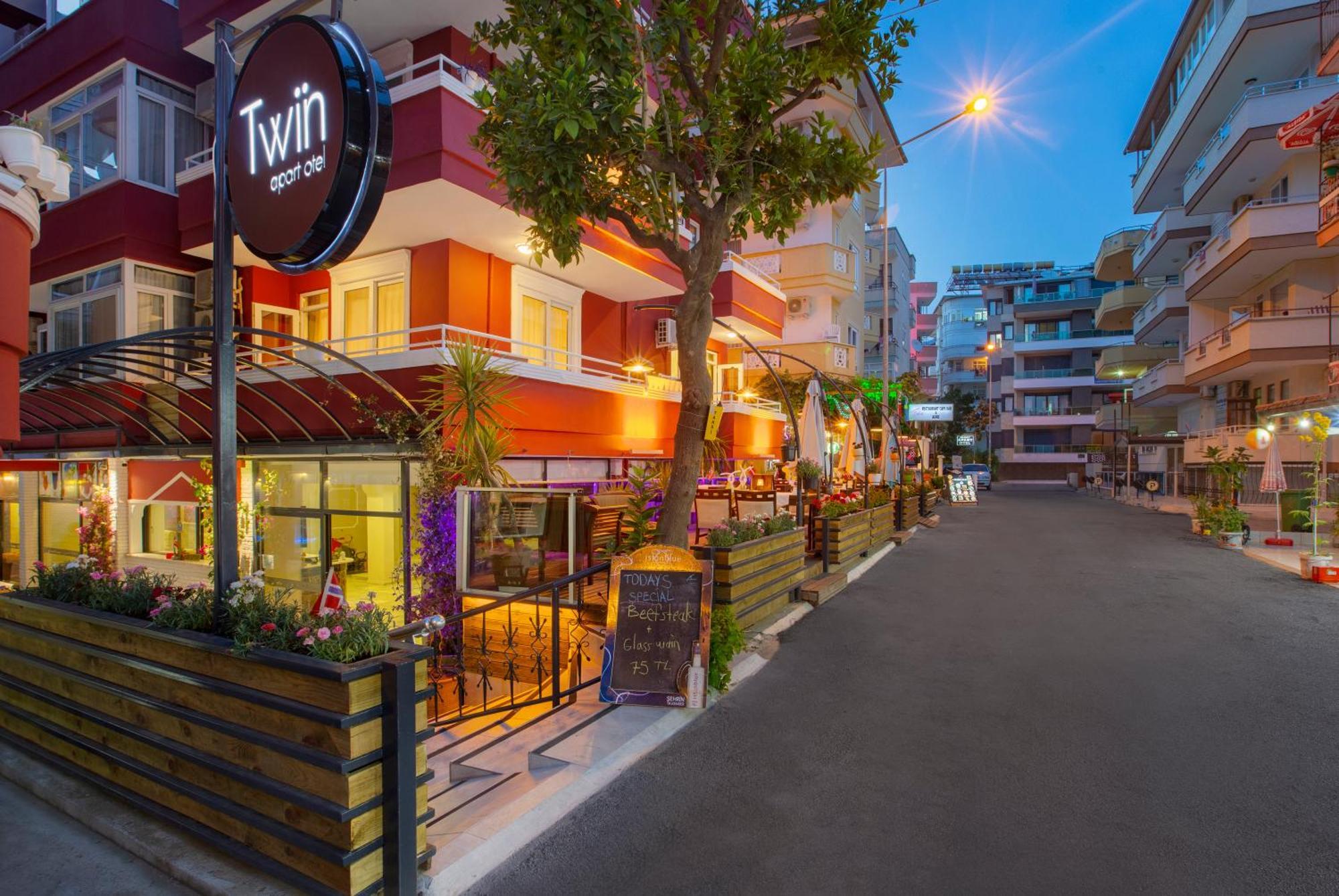 Twin Apart Hotel Alanya Extérieur photo